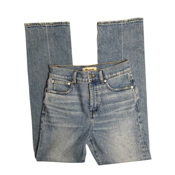 Madewell 90's Straight Jean Denim in Randall Wash Size 25 - Picture 9 of 13